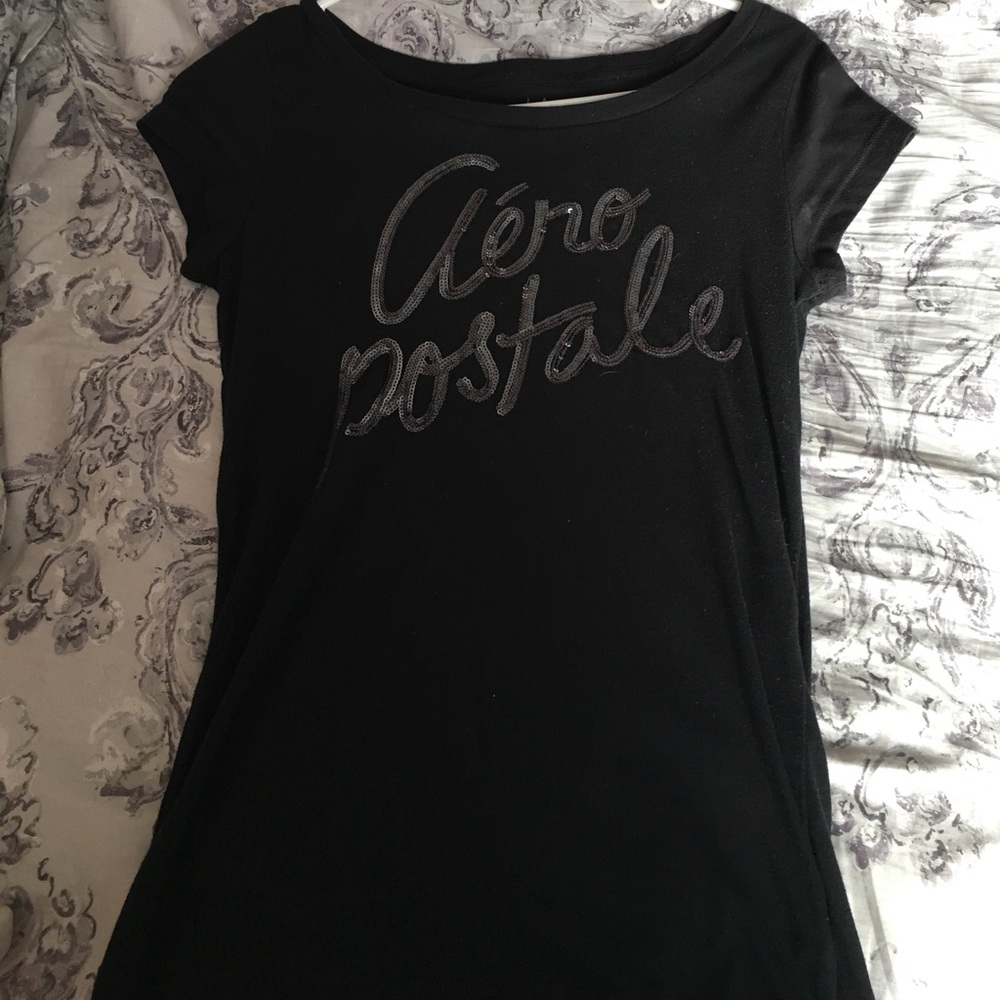 Black aero Postale shirt
