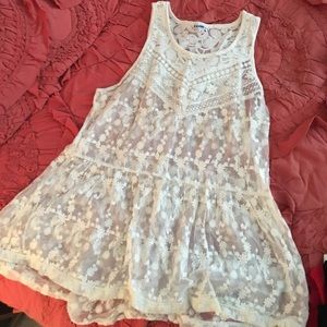 Express Summer Lace Top