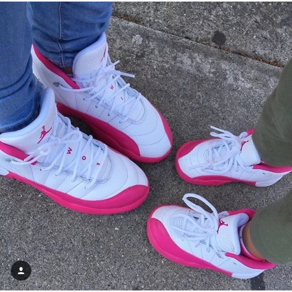 Jordans vivid pink 12 SOLD ON MERC