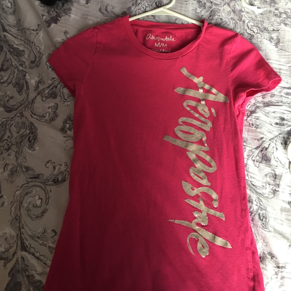 Aeropostale pink shirt
