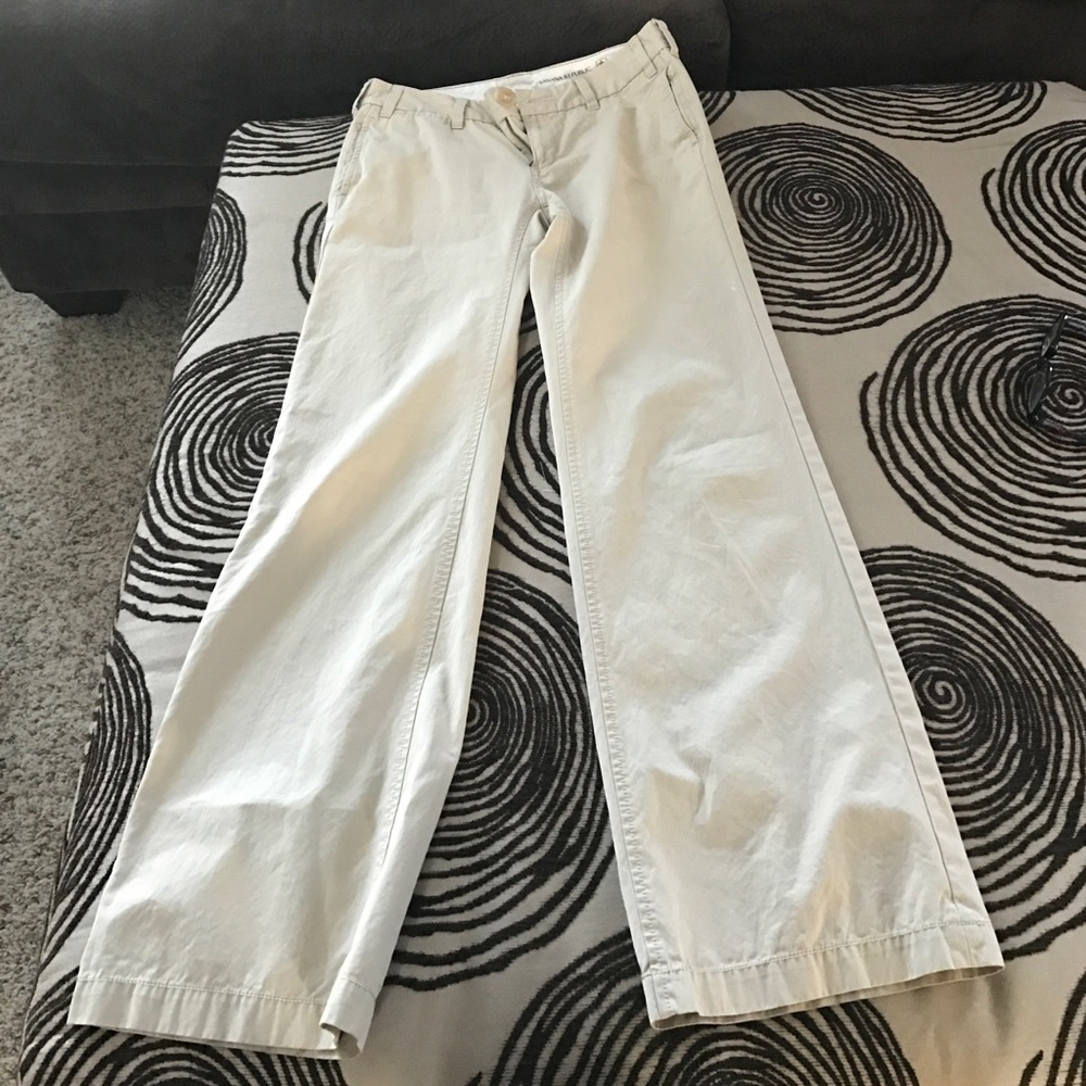 Banana Republic wide leg pant