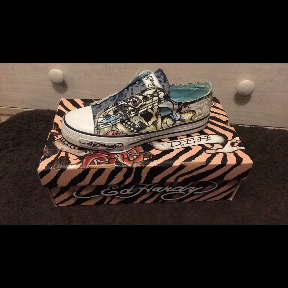Ed Hardy low tops