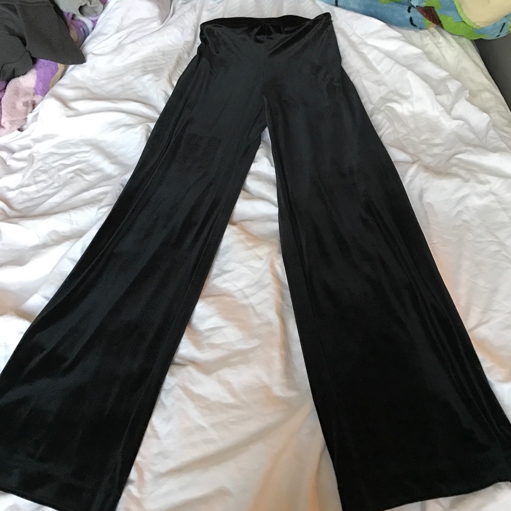 High waist velvet pants perfect condition