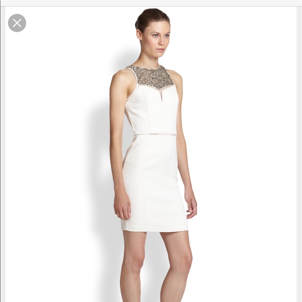 Beaded yoke dress!