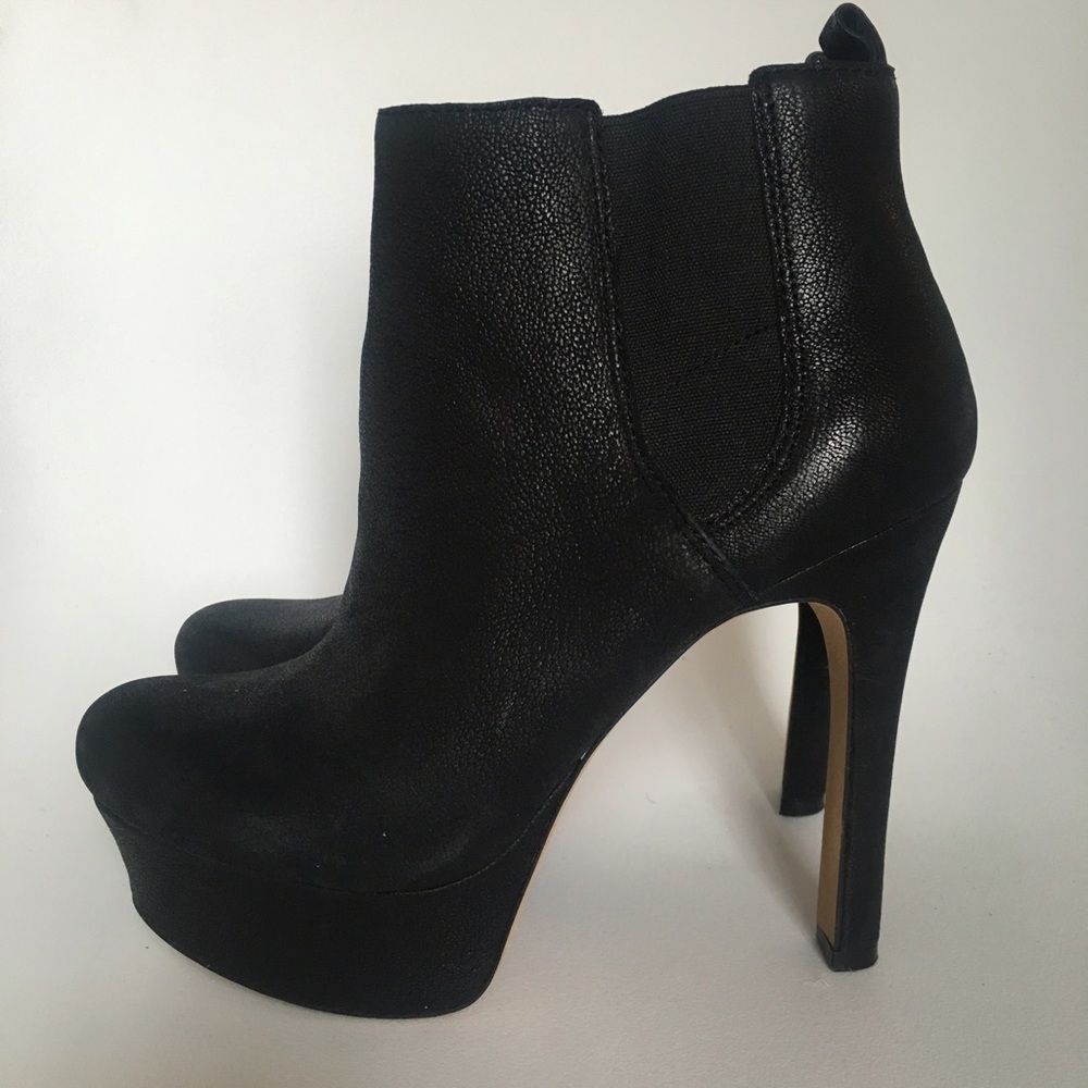 Vince Camuto platform ankle booties