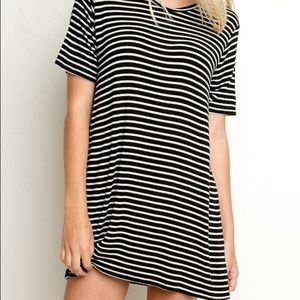 Brandy Melville Striped Tshirt Dress