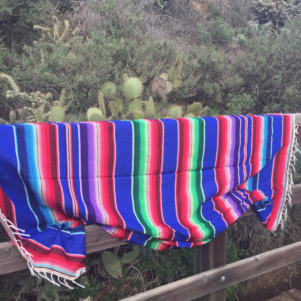 Frida's Serape XL Blanket NWOT