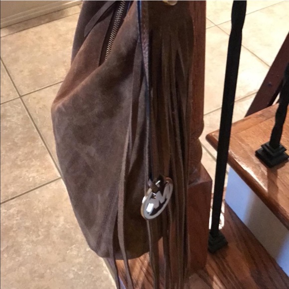 NWT Michael Kors suede hobo bag - Picture 2 of 3
