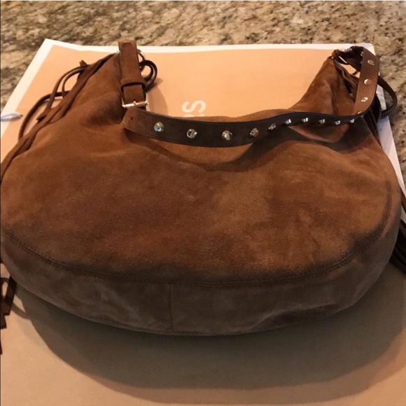 NWT Michael Kors suede hobo bag - Picture 3 of 3