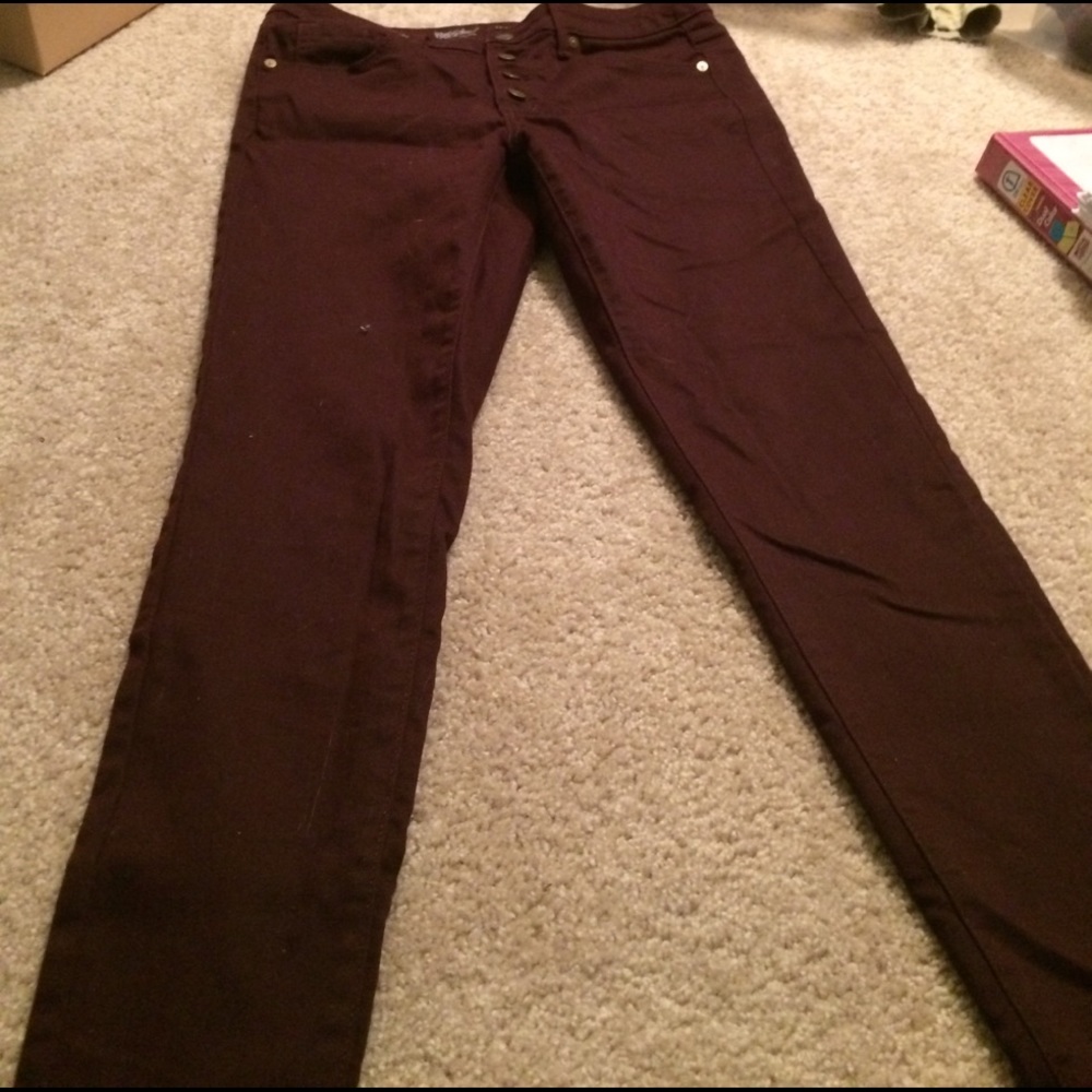 Purple Skinny Jeans