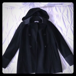 Nautica hooded peacoat