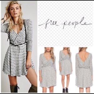 Free People Cream Comb Dress