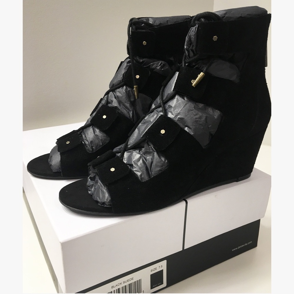 NEW Dolce Vita Lace-Up Wedge