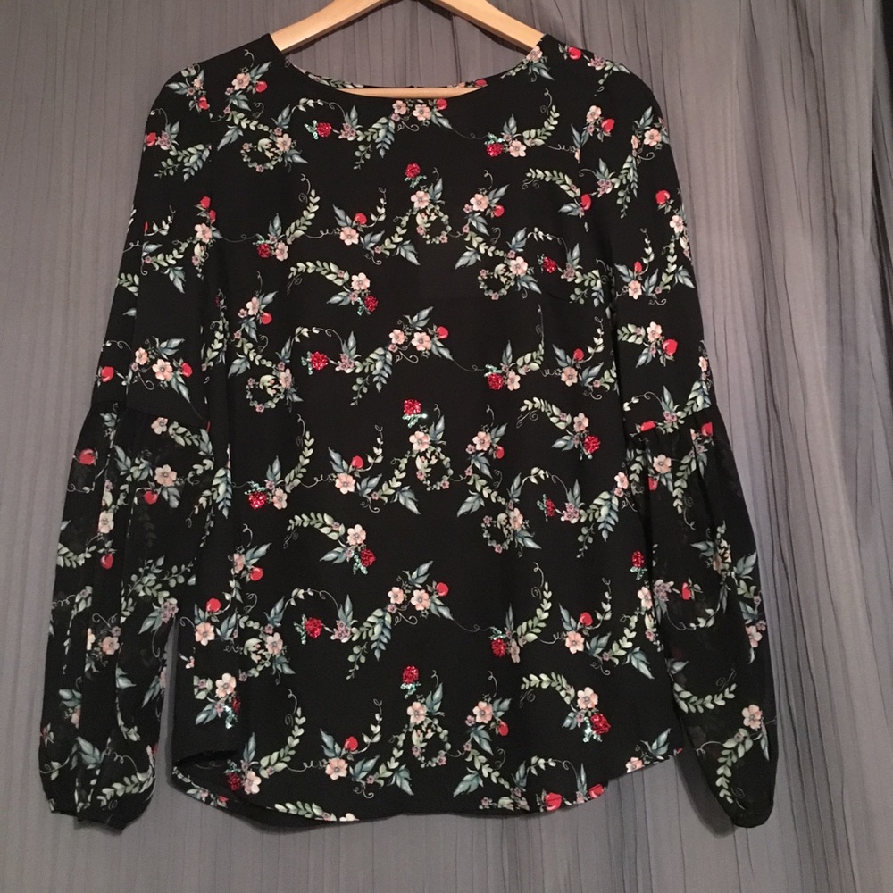 LC Lauren Conrad Disney Snow White blouse