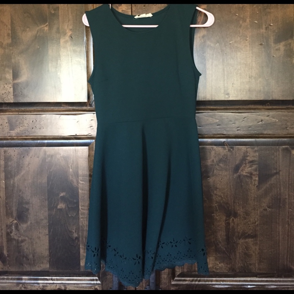 Teal dress