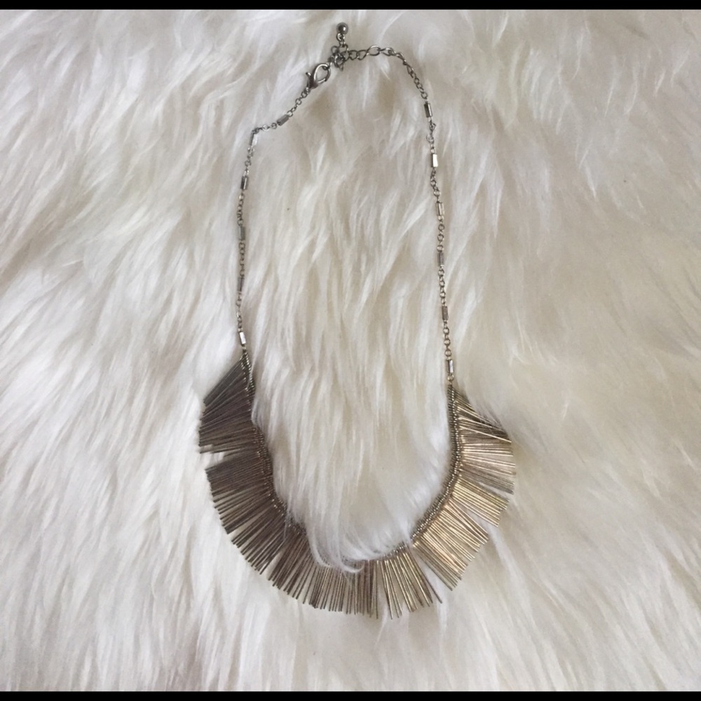 Brass colored necklace