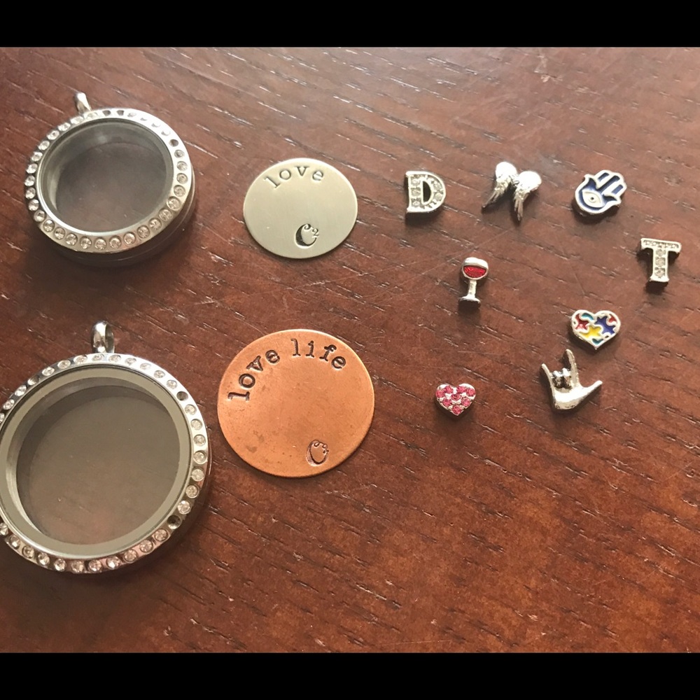 😊 Origami Owl Lockets, Plates & Charms