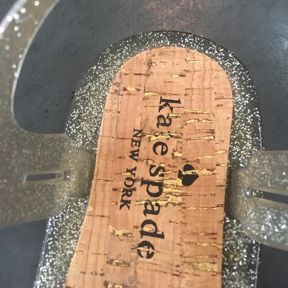 Kate Spade Gold Sparkle Sandal - Picture 5 of 5
