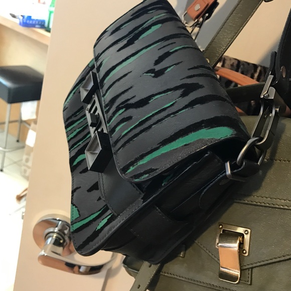 Proenza schouler ps11 mini velvet-flocked bag - Picture 3 of 4