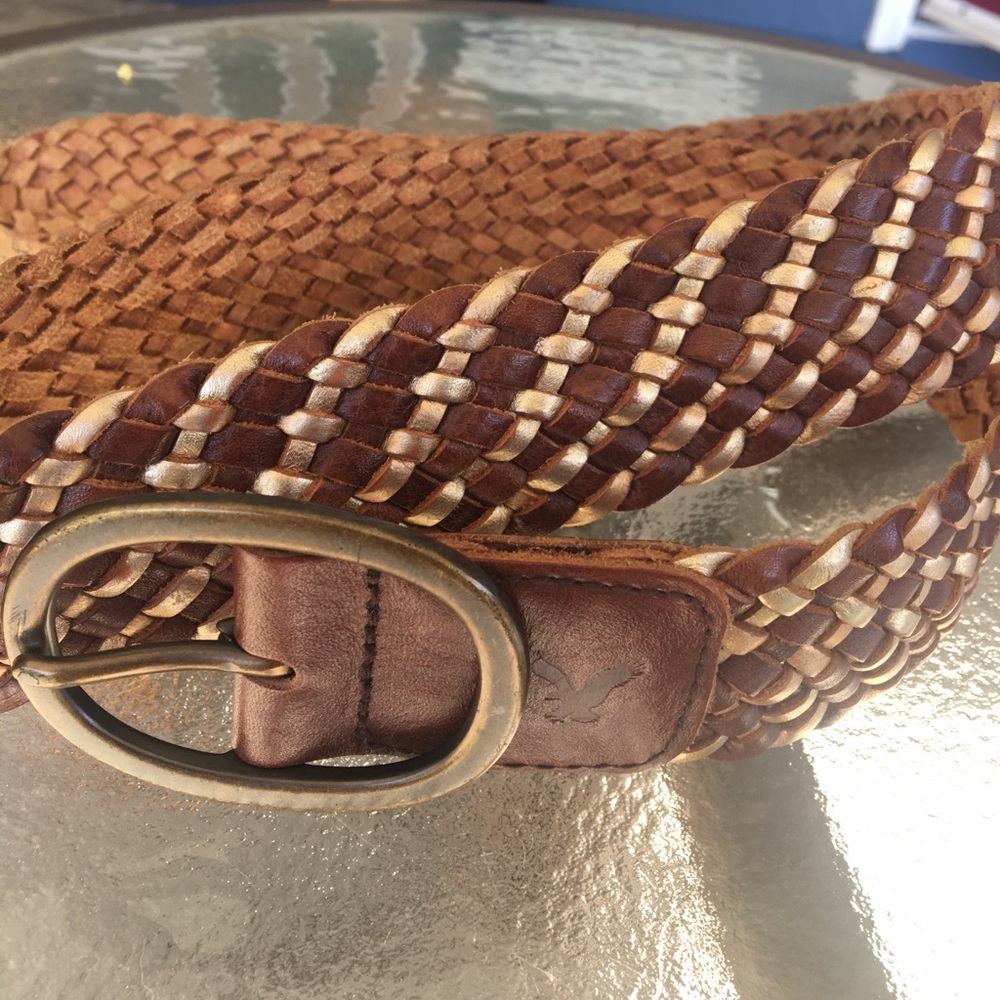 American Eagle Woven Belt