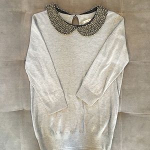 3 quarter length sleeve sweater