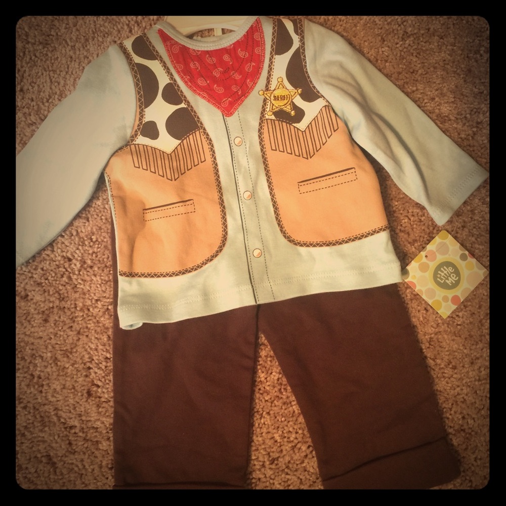 9 mo- 2-piece Cowboy Outfit