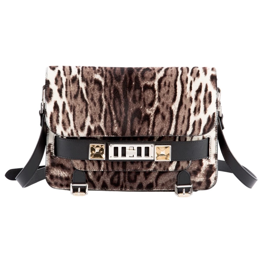 Proenza schouler ps11 Grey leopard pony style