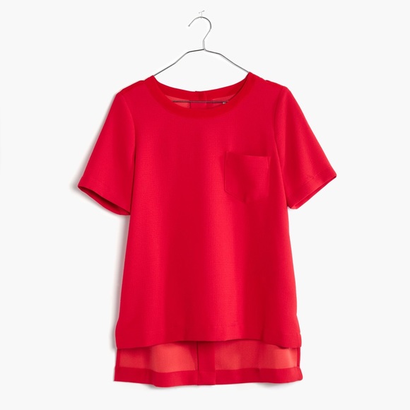 Madewell Button Back Top - Picture 2 of 5