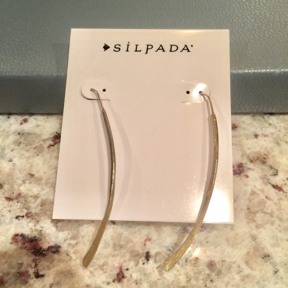💥LAST ONE💥 Silpada brass earrings - Picture 3 of 4