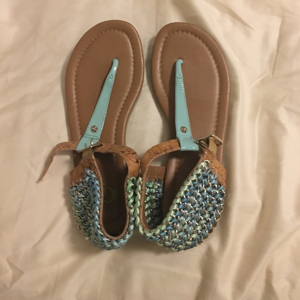 Gianni Bini Mint Sandals 6.5