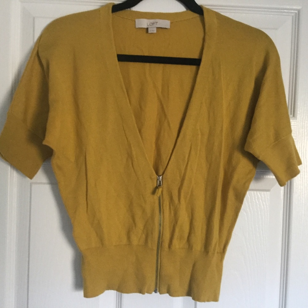 Zip up cardigan