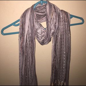 Brown and Gray scarf