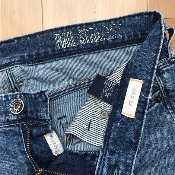 Madewell Rail Straight jeans 26 - Picture 2 of 5