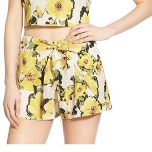 J.O.A. Floral shorts