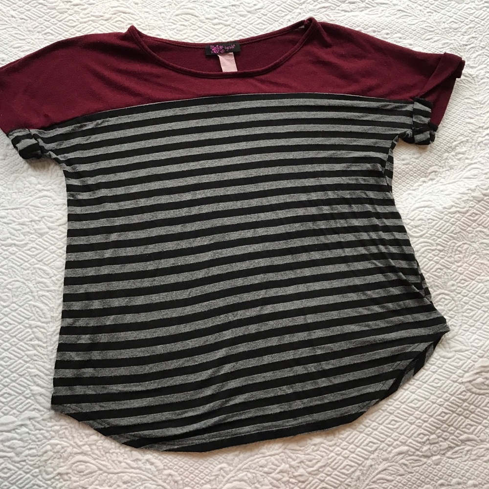 Stripped tee