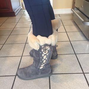 Lace up Uggs