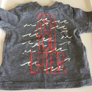 Bundle (2) Crazy 8 Summer tees 12-18m