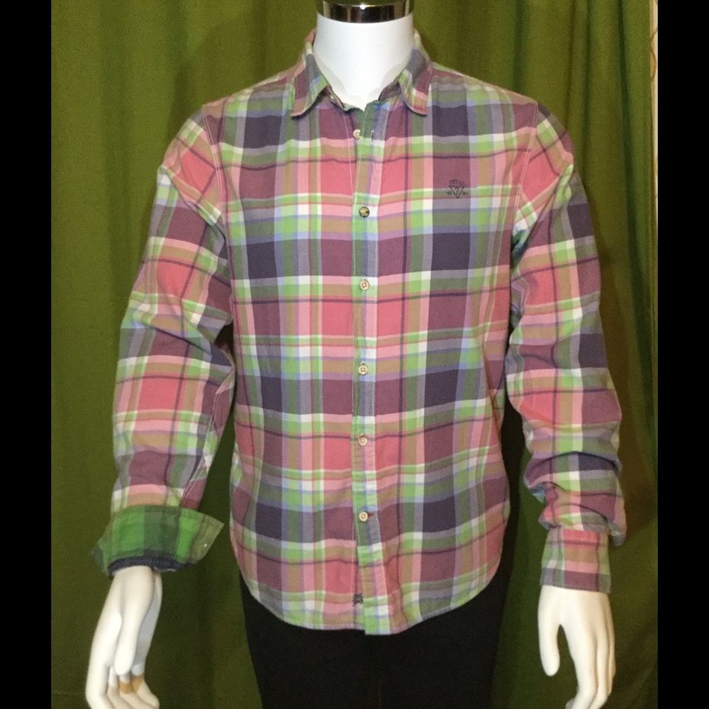 SOLD!!!-Guess Los Angeles 1981 Slim Fit Mens Shirt