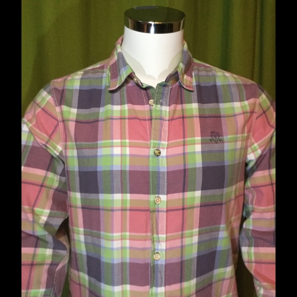SOLD!!!-Guess Los Angeles 1981 Slim Fit Mens Shirt - Picture 2 of 3
