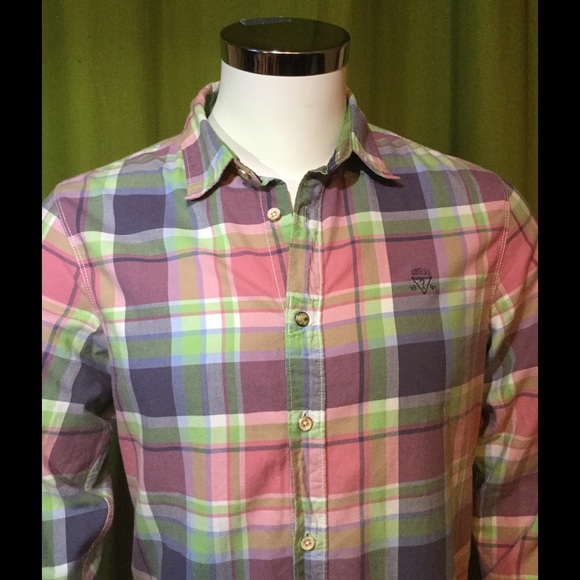 SOLD!!!-Guess Los Angeles 1981 Slim Fit Mens Shirt - Picture 3 of 3