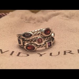 David Yurman Confetti 3 Row Ring