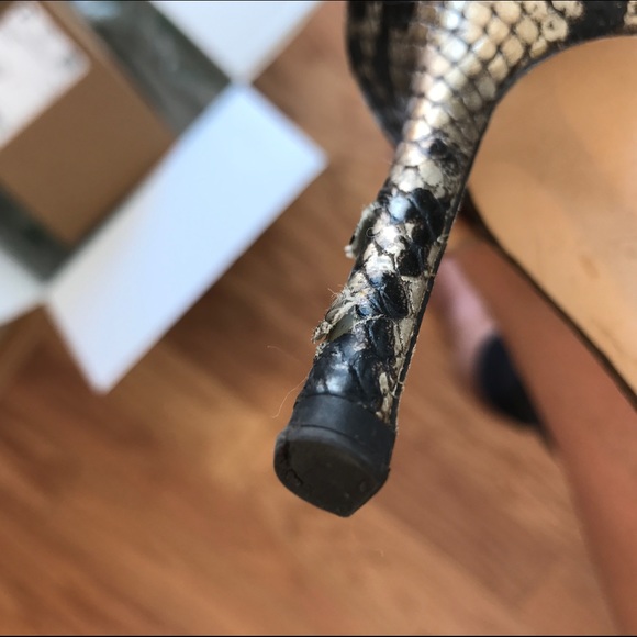 jimmy choo snakeskin print heels - Picture 6 of 6