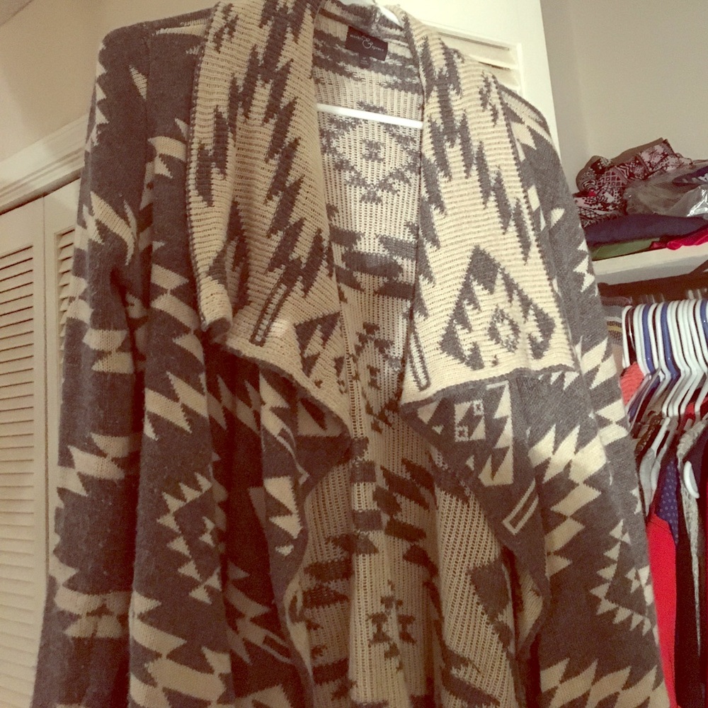 Market&Spruce Aztec cardigan