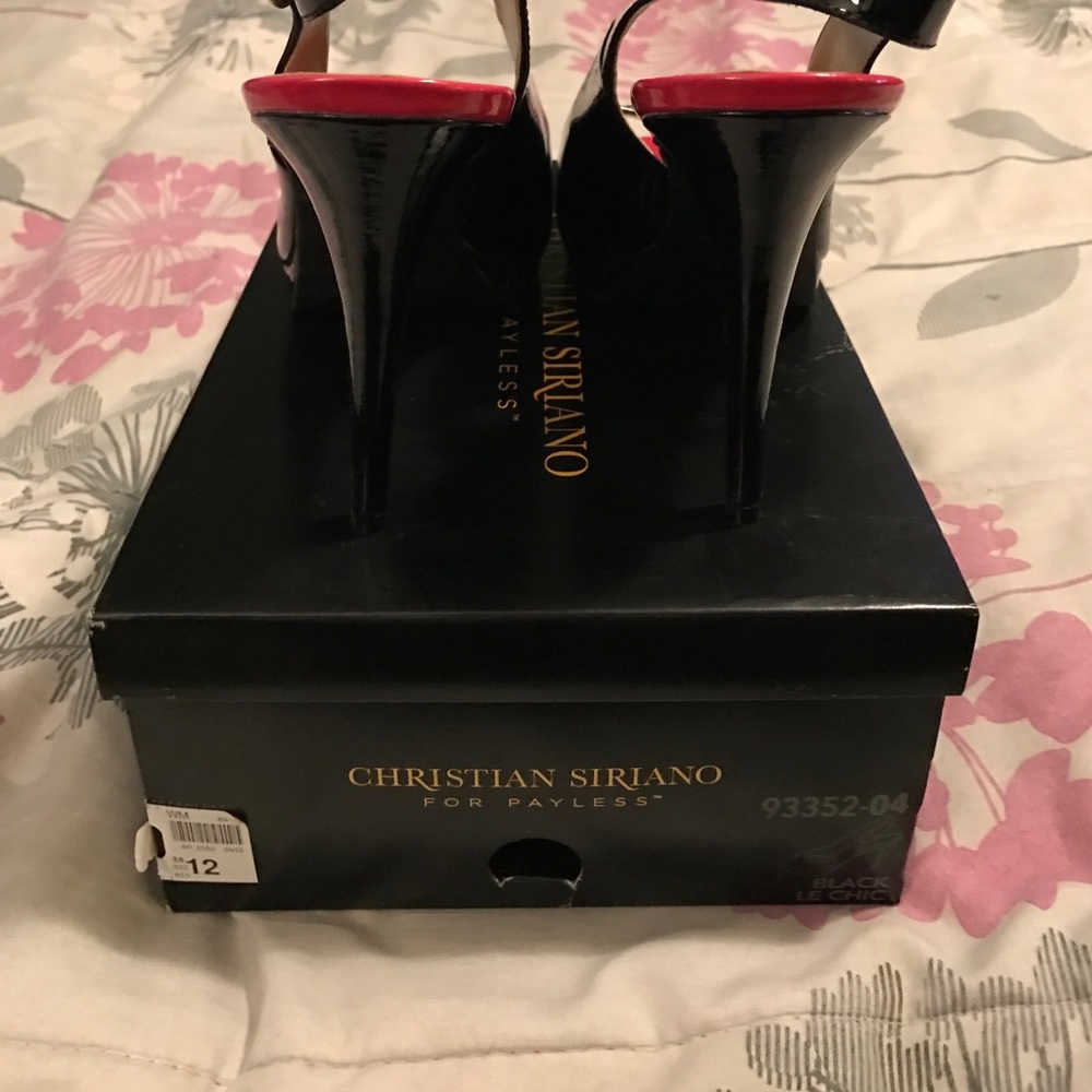 Christian Soriano Black Le Chic Heels