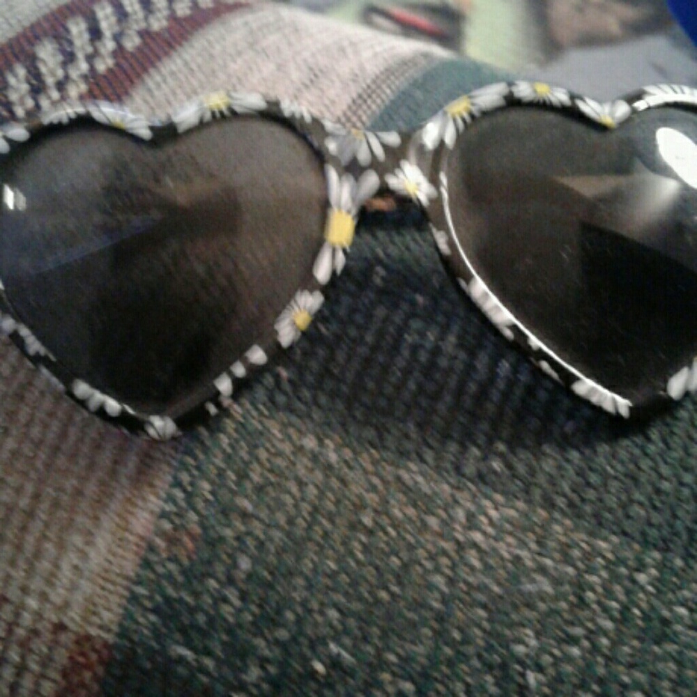 Heart shaped sunglasses