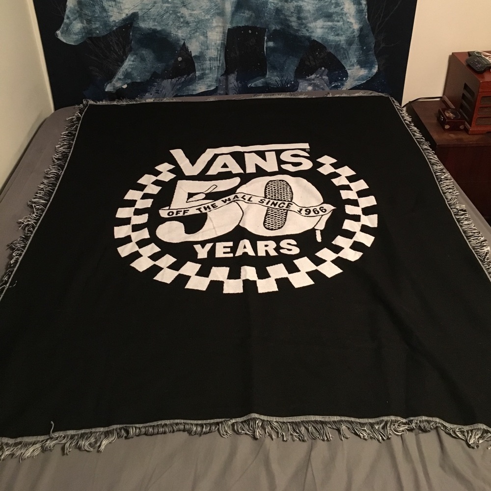 Vans throw blanket