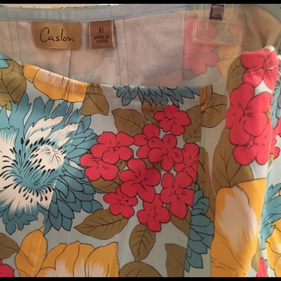 Caslon flowery spring skirt - Picture 5 of 5