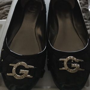 Guess Black Flats