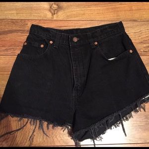 High waisted Levi's cutoffs