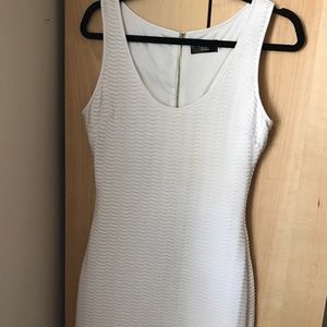 White Calvin Klein dress